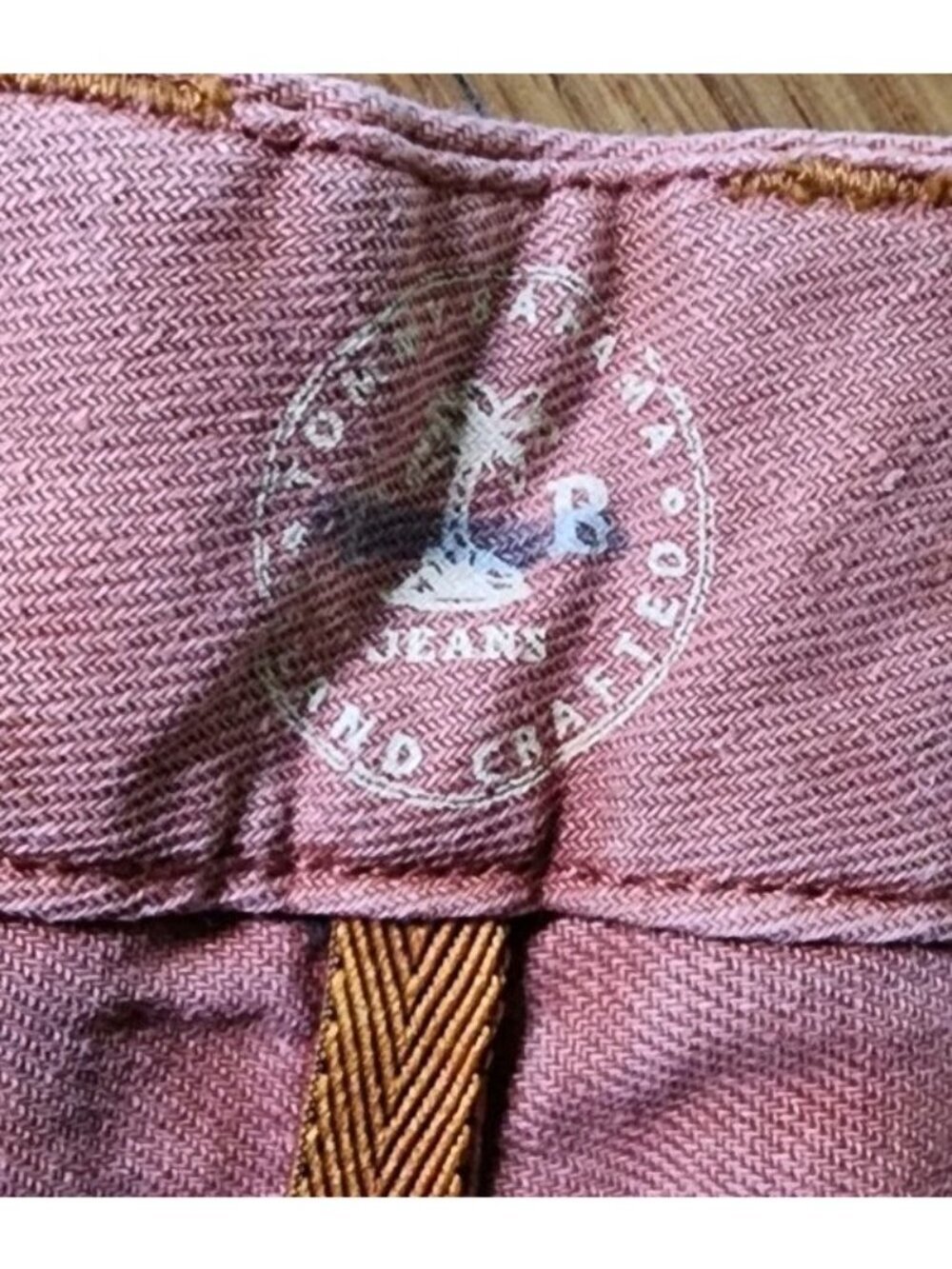 Tommy Bahama Jeans Pants 38x32 Linen Blend Relaxed Straight Leg Beach Coastal - Picture 10 of 12